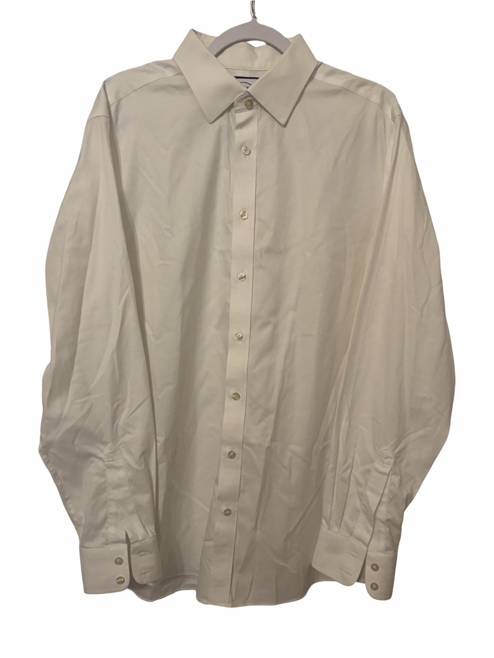 Charles Tyrwhitt Men's White Twill Shirt  Slim Fit - 17/37in Professional Office